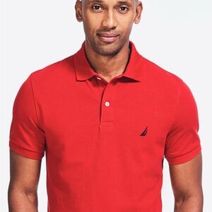 Nautica Red Polo Shirt
